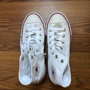 Converse High Top White Sneakers